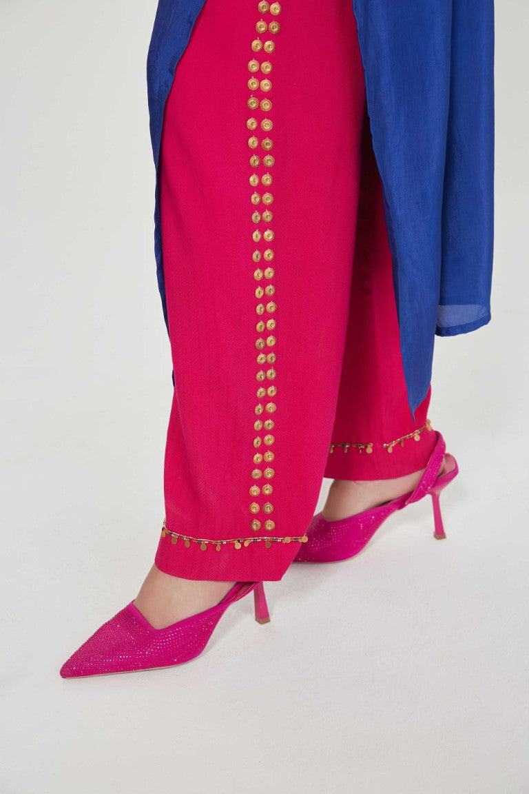 FIROZA KURTA SET-Kaftan-Siddhartha Bansal