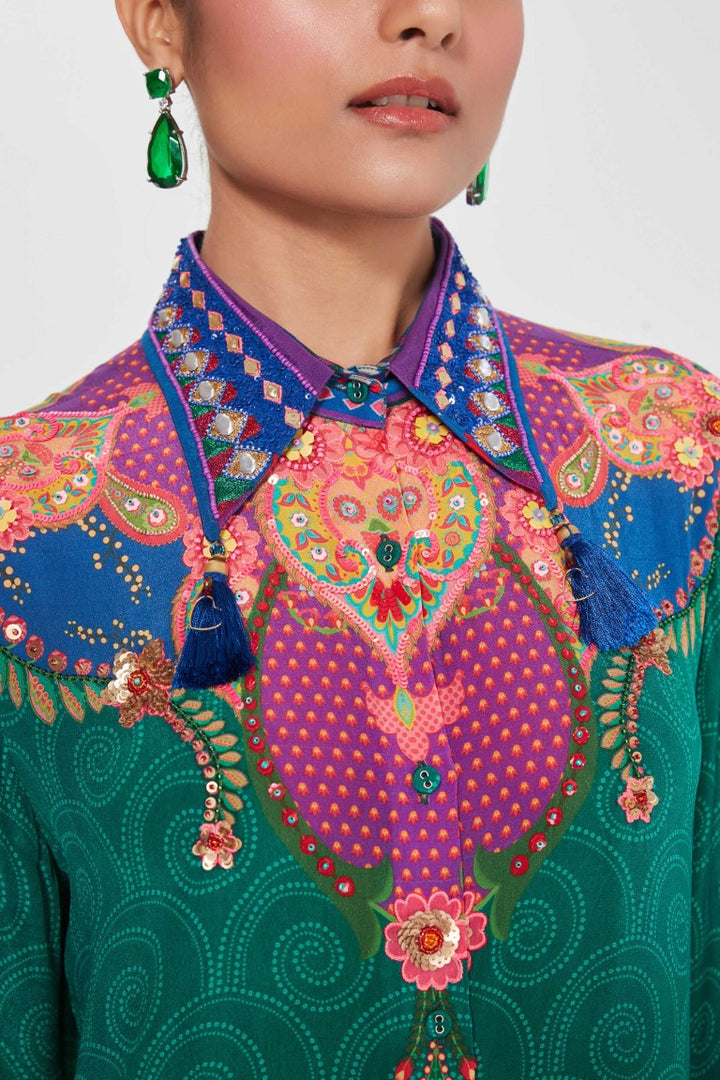 IRA TUNIC SET-Kaftan-Siddhartha Bansal
