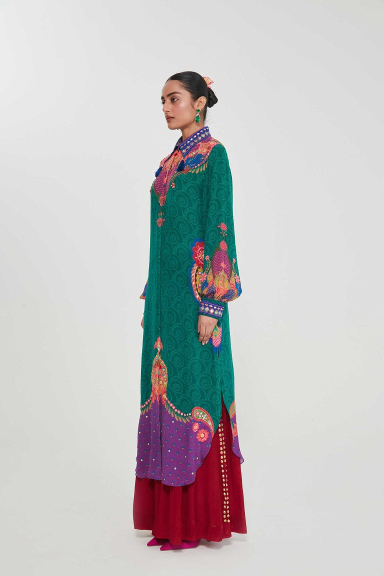 IRA TUNIC SET-Kaftan-Siddhartha Bansal