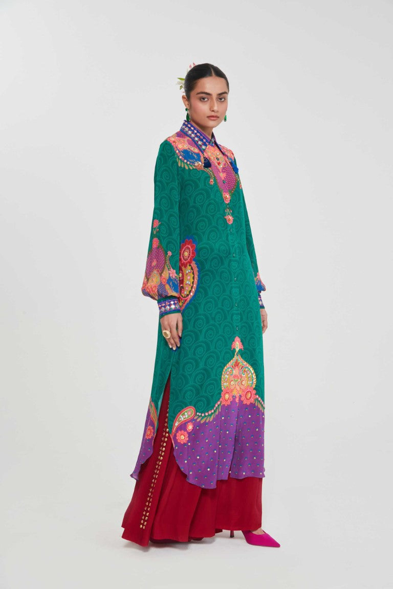 IRA TUNIC SET-Kaftan-Siddhartha Bansal