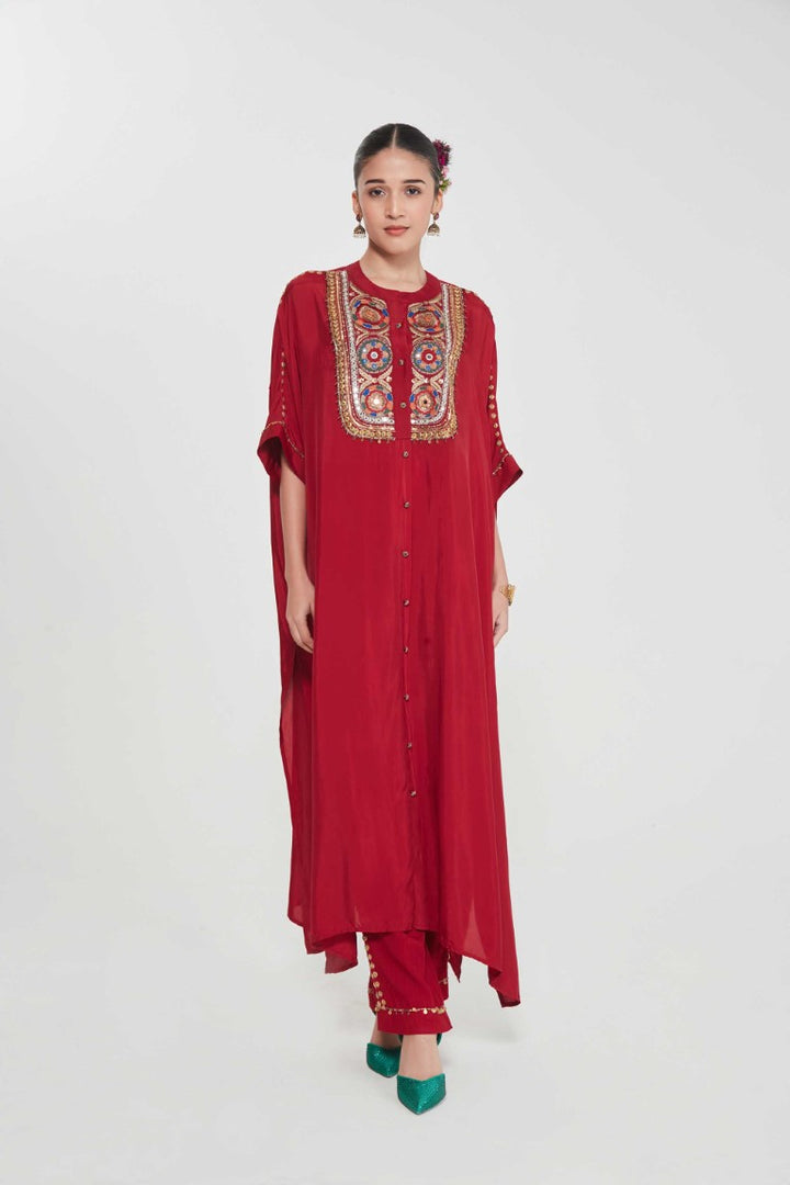 FARHA KURTA SET-Kaftan-Siddhartha Bansal