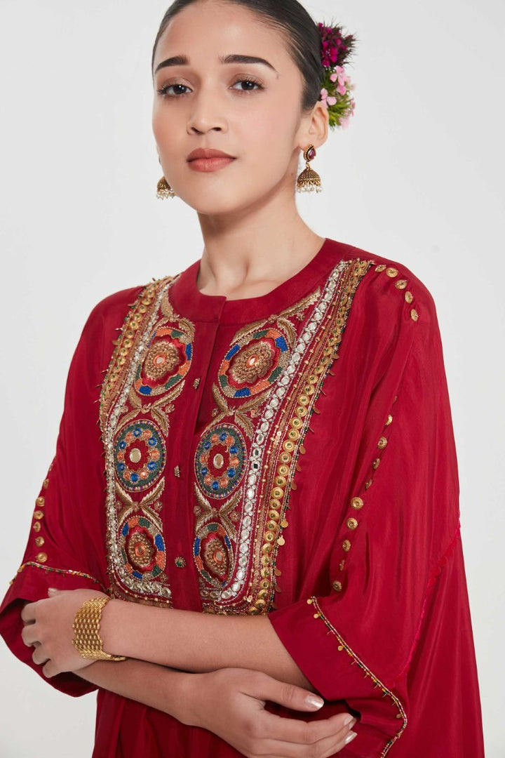FARHA KURTA SET-Kaftan-Siddhartha Bansal