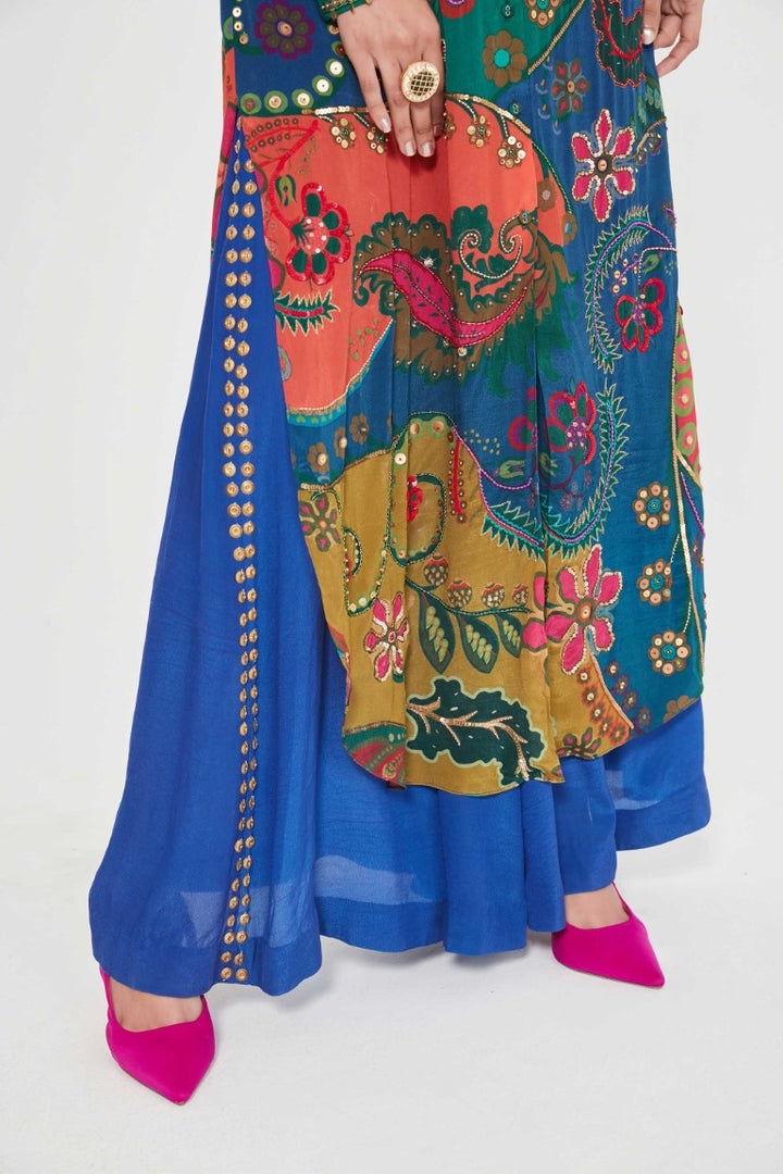 PARIZAD TUNIC SET-Kaftan-Siddhartha Bansal
