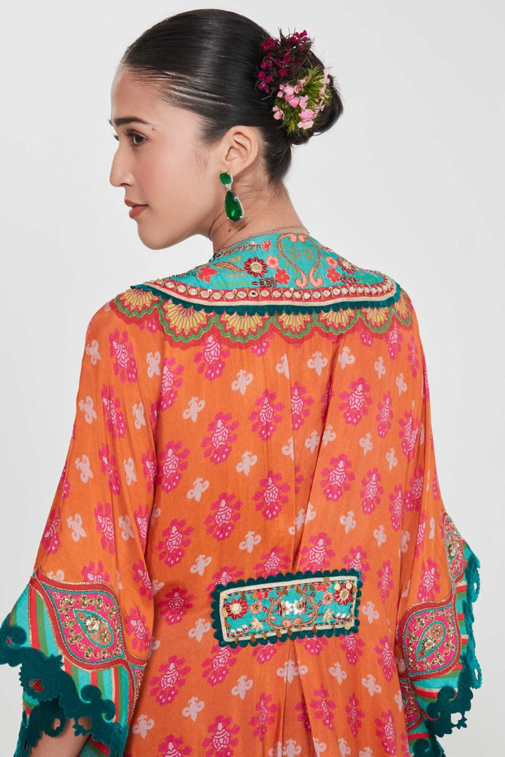 KESAR KAFTAN SET-Kaftan-Siddhartha Bansal