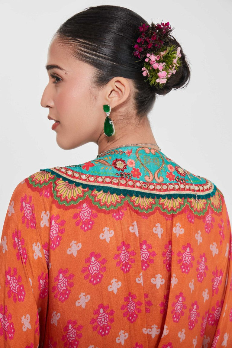 KESAR KAFTAN SET-Kaftan-Siddhartha Bansal
