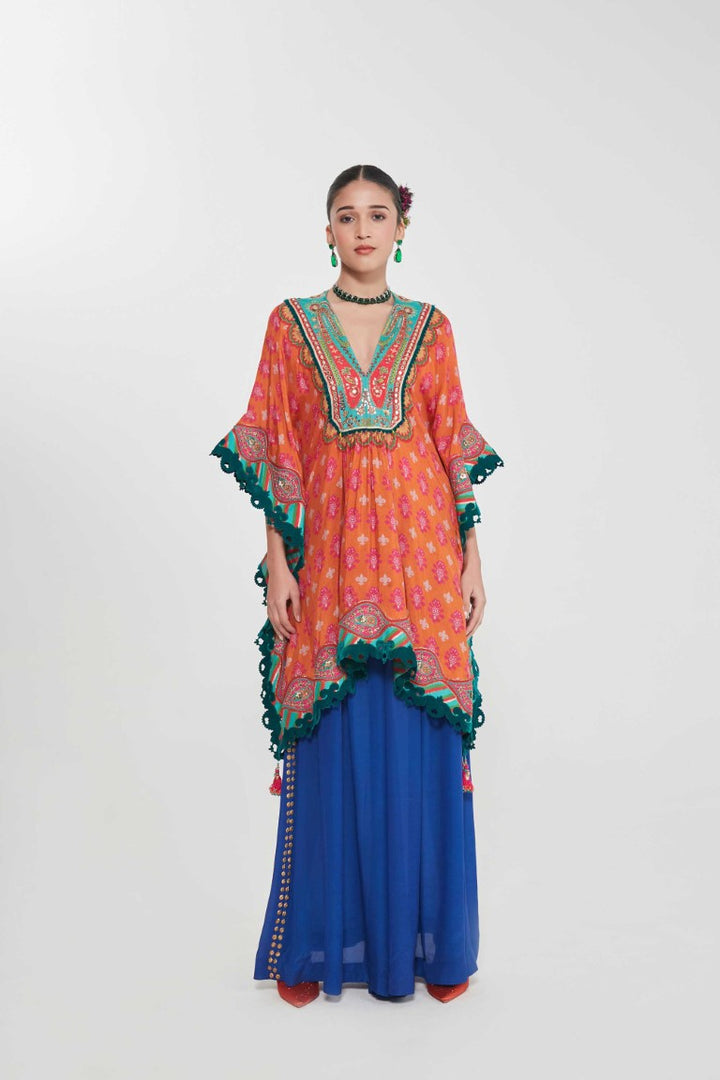 KESAR KAFTAN SET-Kaftan-Siddhartha Bansal