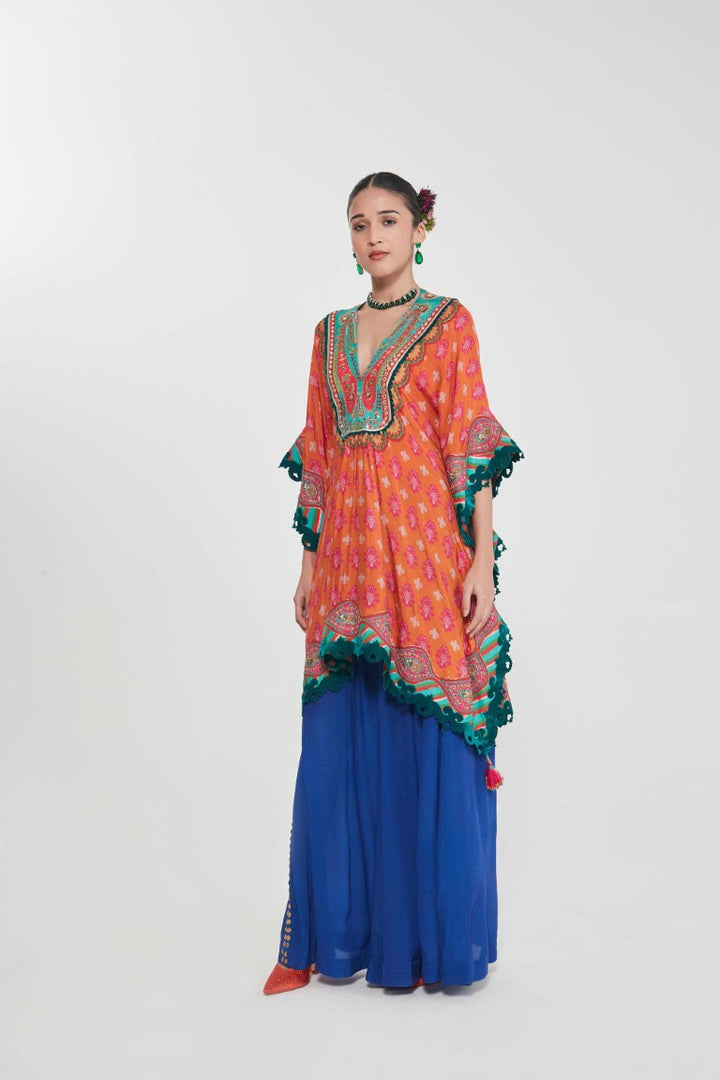KESAR KAFTAN SET-Kaftan-Siddhartha Bansal