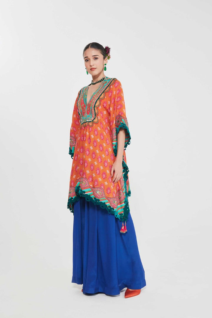 KESAR KAFTAN SET-Kaftan-Siddhartha Bansal