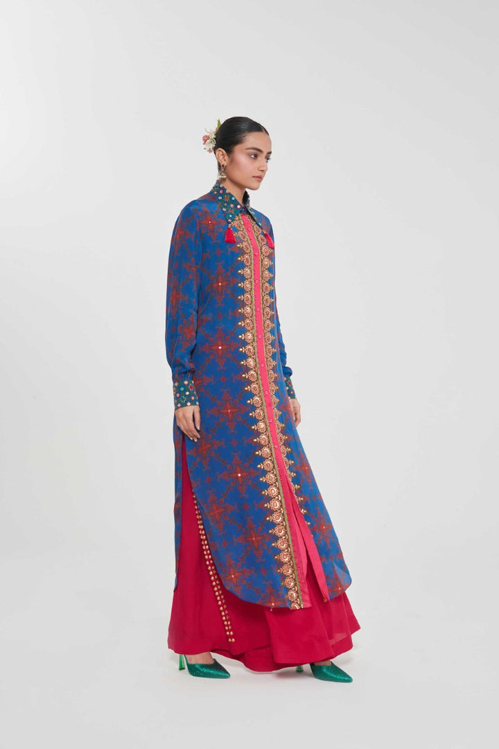NOOR TUNIC SET-Kaftan-Siddhartha Bansal
