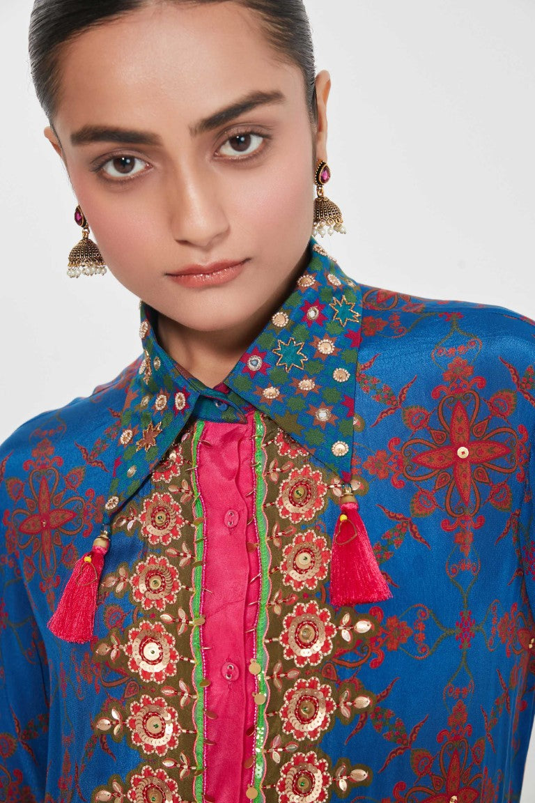 NOOR TUNIC SET-Kaftan-Siddhartha Bansal