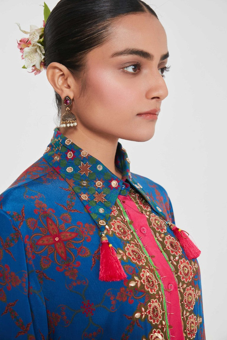 NOOR TUNIC SET-Kaftan-Siddhartha Bansal