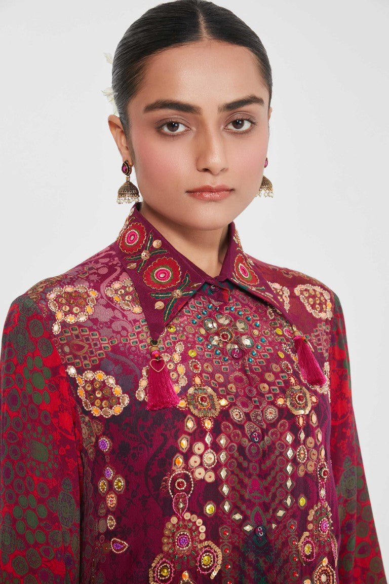 PARVEEN TUNIC SET-Kaftan-Siddhartha Bansal