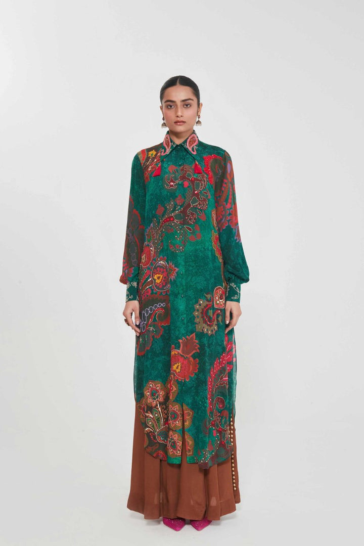 FIRDOUS TUNIC SET-Kaftan-Siddhartha Bansal