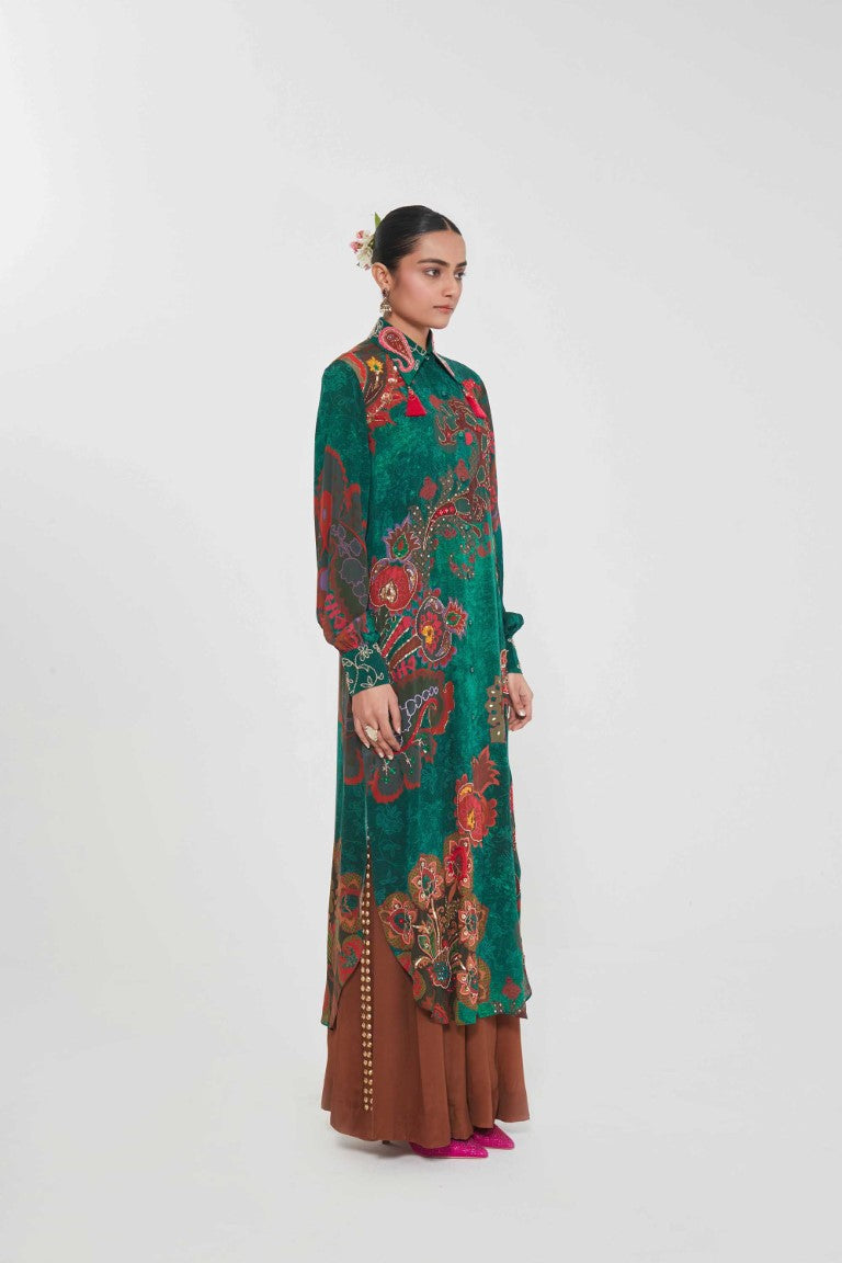 FIRDOUS TUNIC SET-Kaftan-Siddhartha Bansal