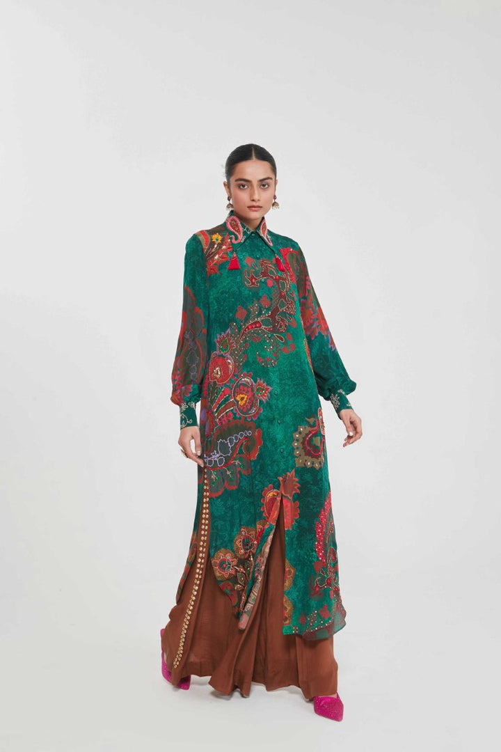 FIRDOUS TUNIC SET-Kaftan-Siddhartha Bansal