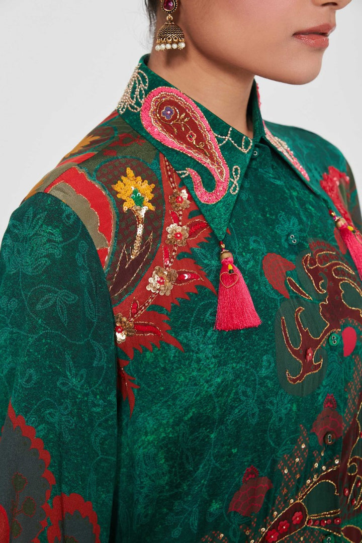 FIRDOUS TUNIC SET-Kaftan-Siddhartha Bansal