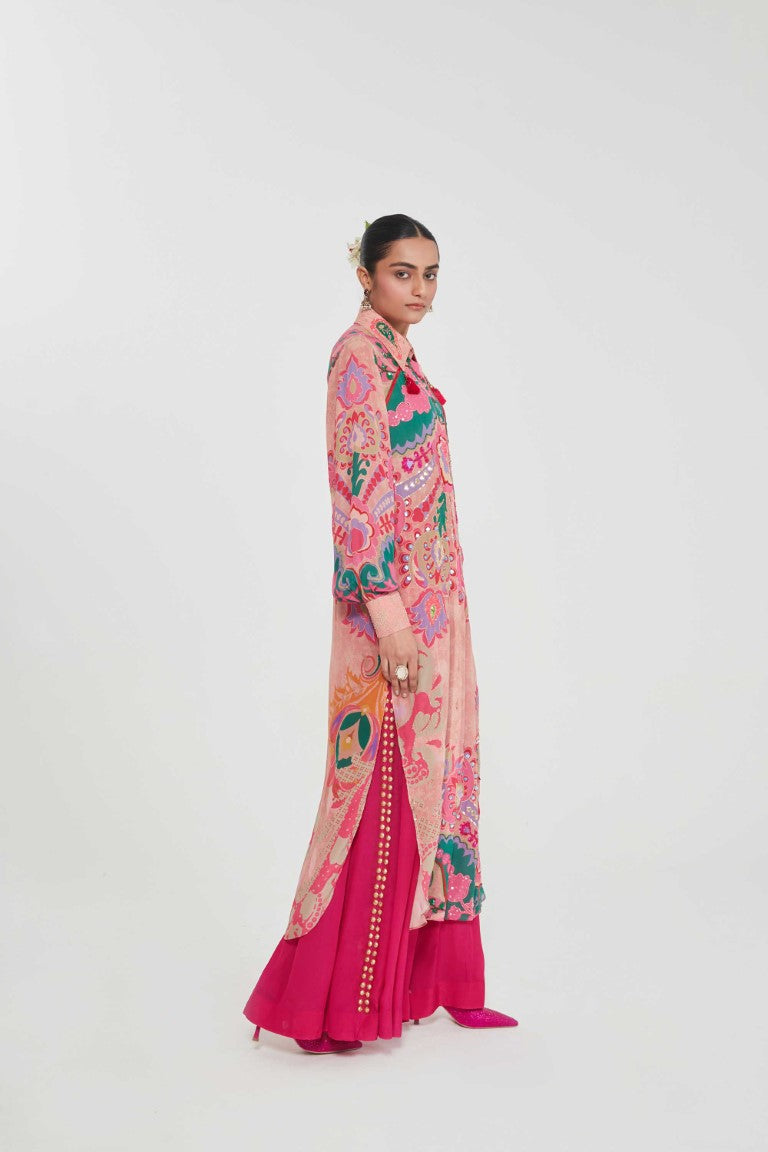 FARIDA TUNIC SET-Kaftan-Siddhartha Bansal