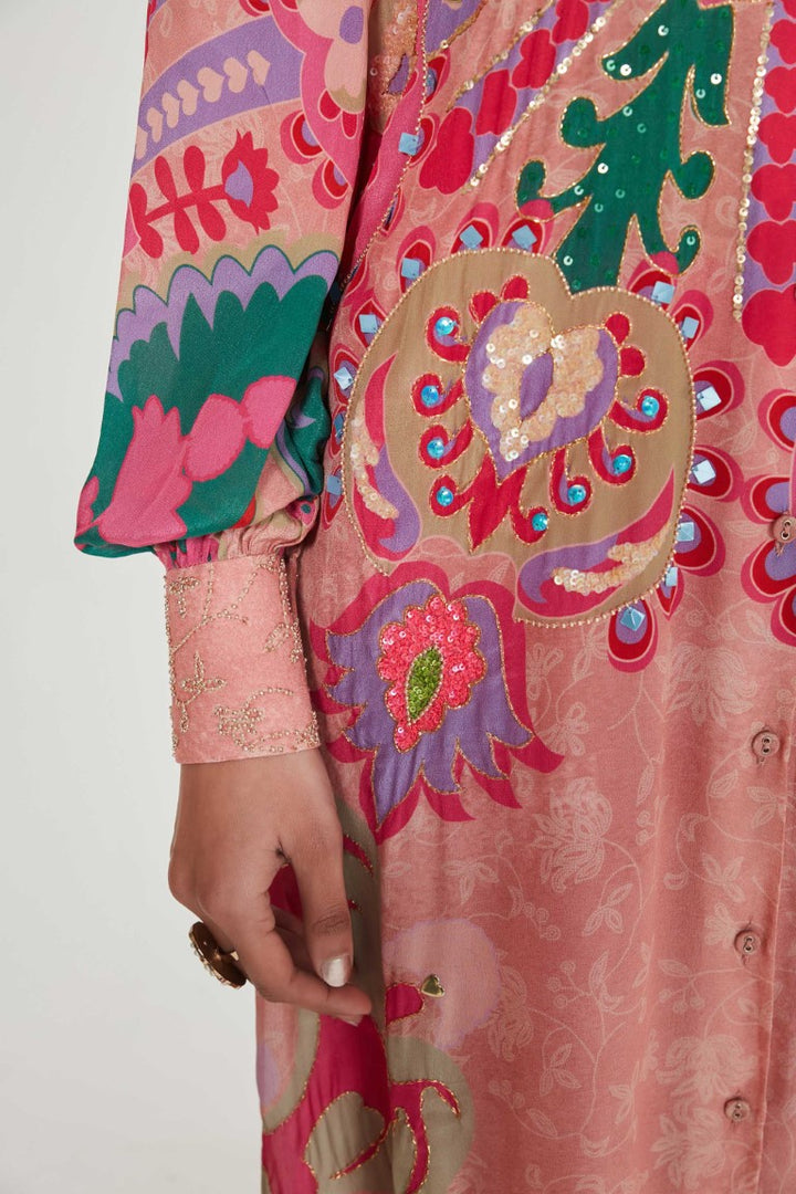 FARIDA TUNIC SET-Kaftan-Siddhartha Bansal