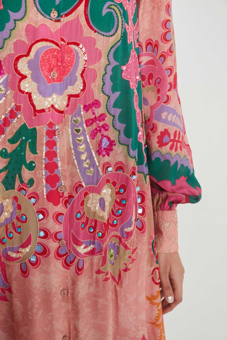 FARIDA TUNIC SET-Kaftan-Siddhartha Bansal