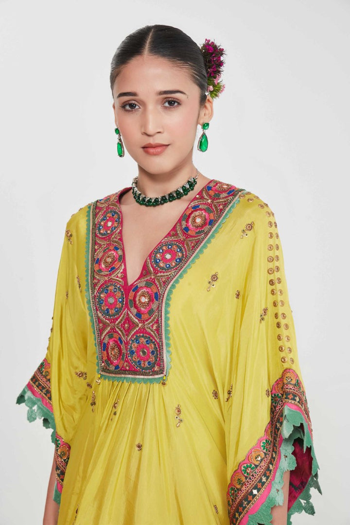 AHANA KAFTAN SET-Kaftan-Siddhartha Bansal