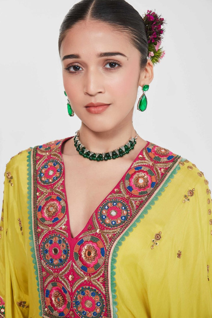 AHANA KAFTAN SET-Kaftan-Siddhartha Bansal