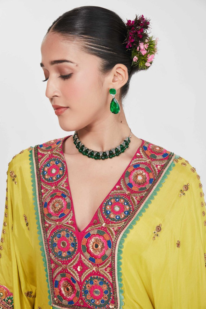AHANA KAFTAN SET-Kaftan-Siddhartha Bansal