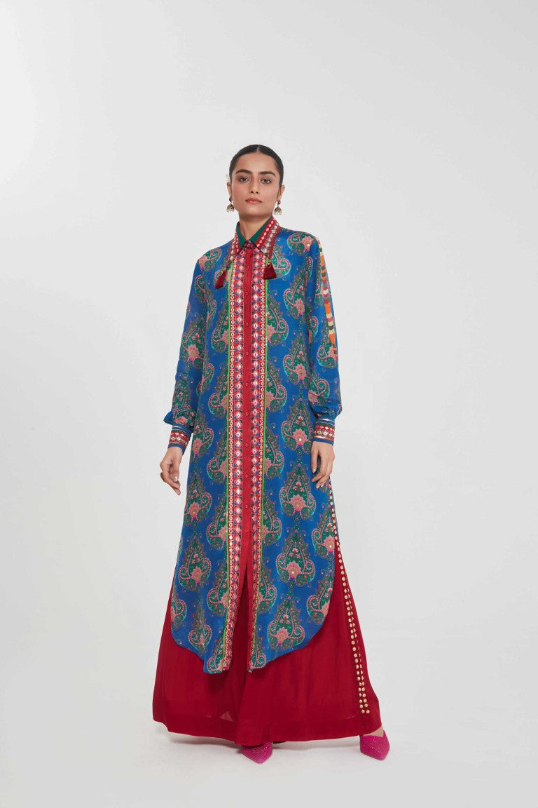 SIFAR TUNIC SET-Kaftan-Siddhartha Bansal