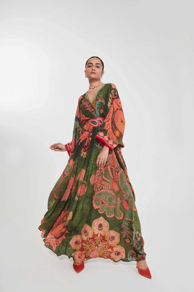 FIRDOUS BELT KAFTAN-Kaftan-Siddhartha Bansal