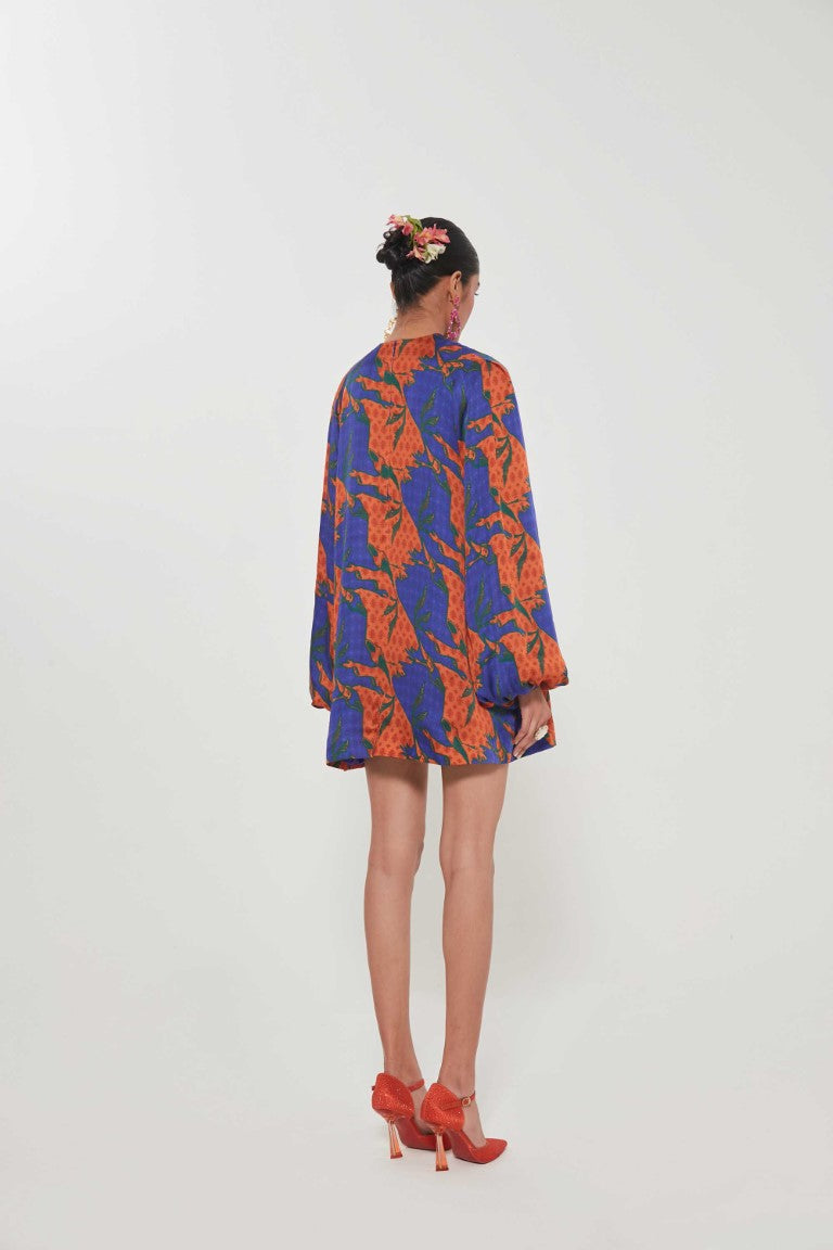 WAFA SHORT DRESS-Kaftan-Siddhartha Bansal