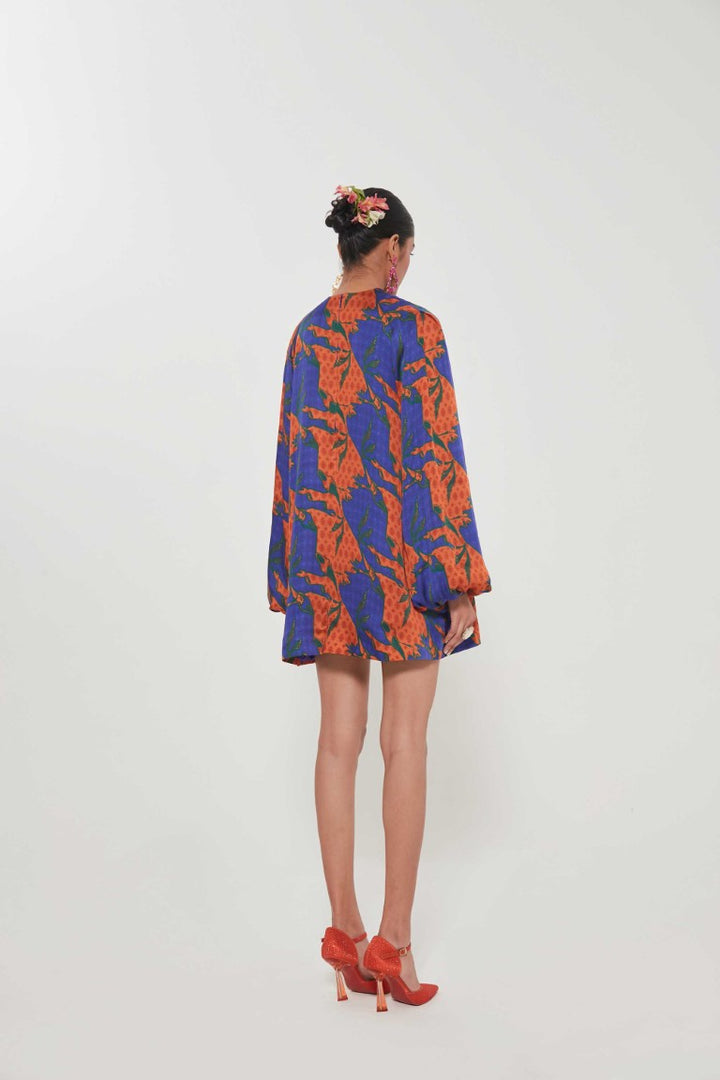 WAFA SHORT DRESS-Kaftan-Siddhartha Bansal