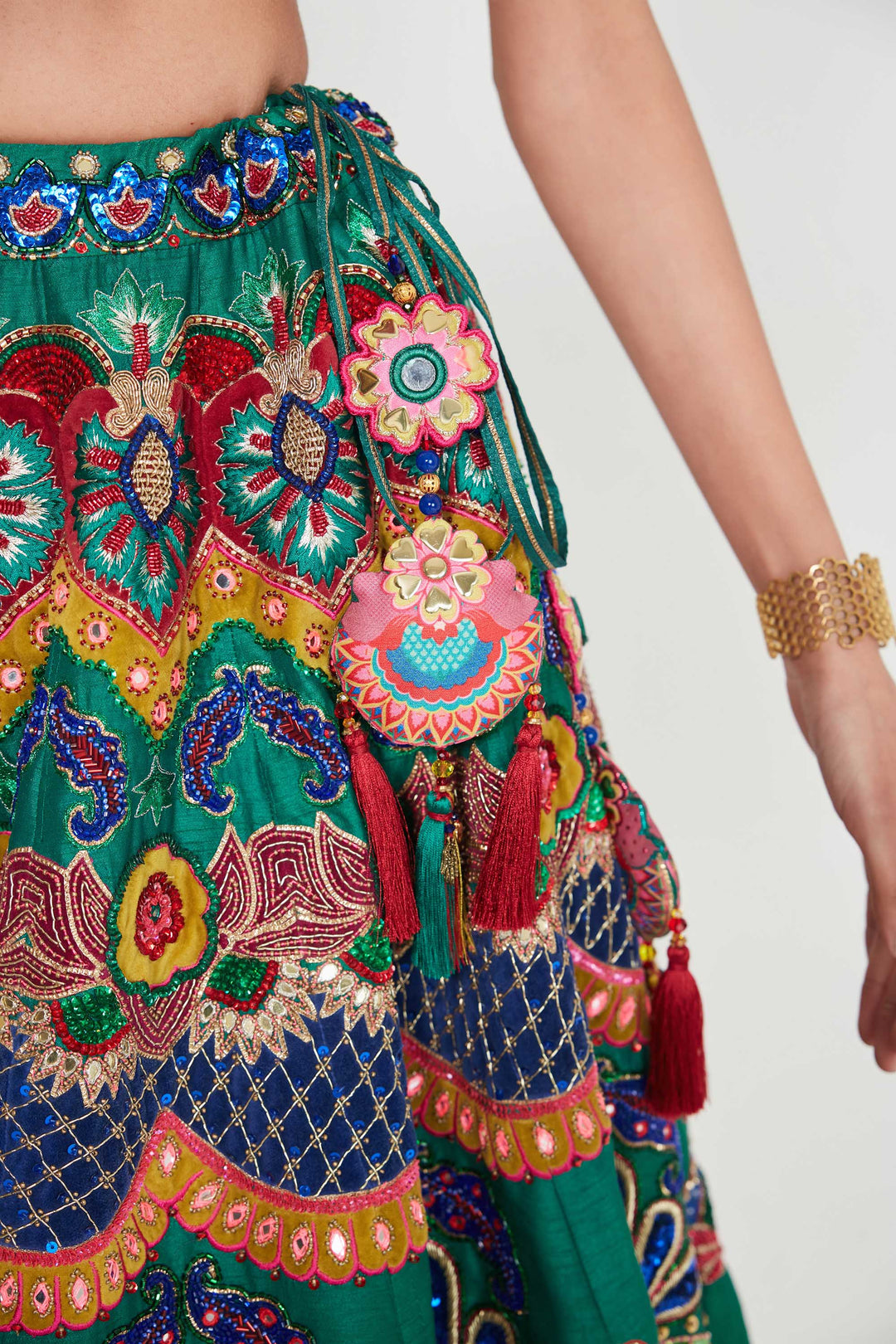 NIHIRA LEHENGA SET-Kaftan-Siddhartha Bansal