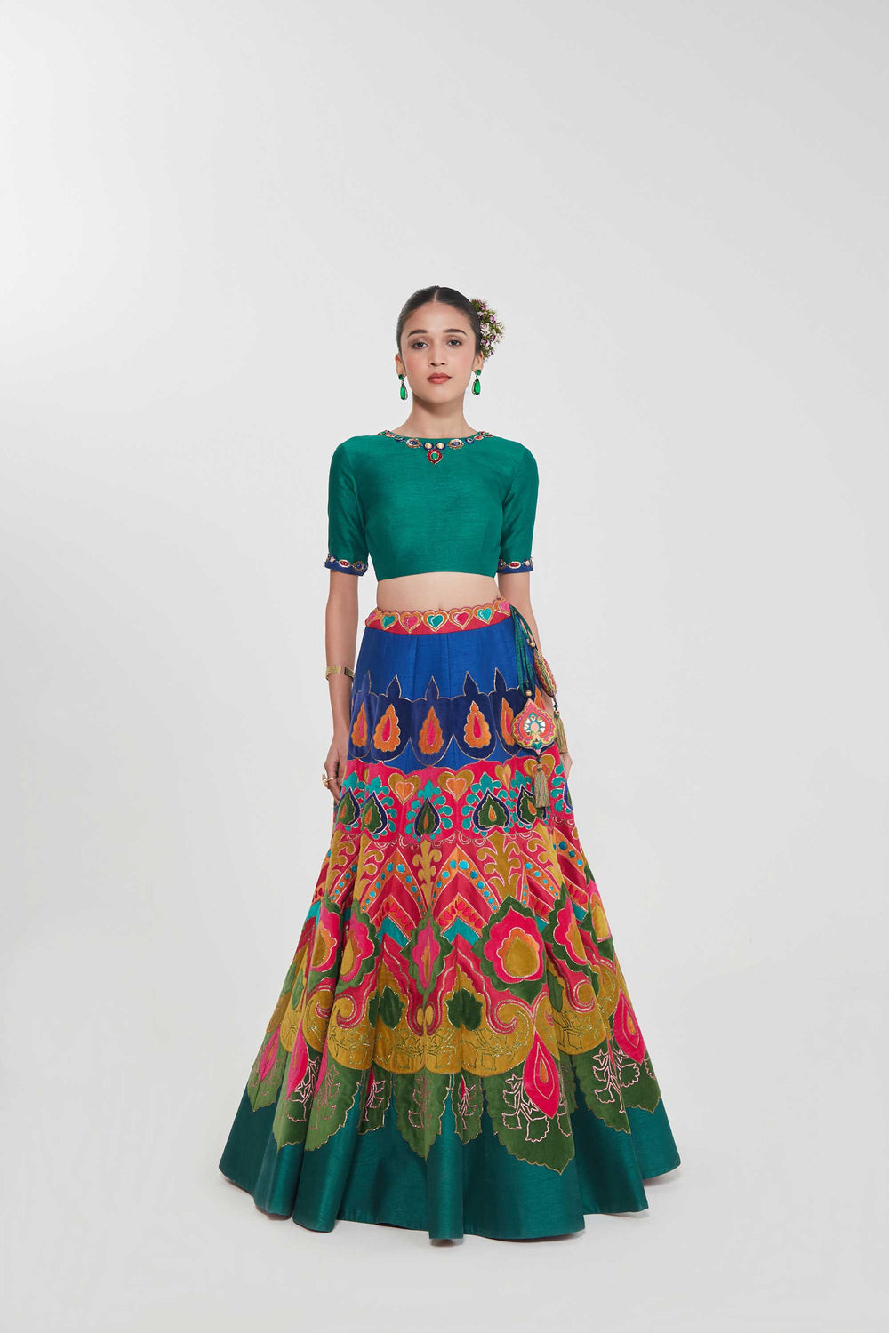 JASMINE LEHANGA SET-Kaftan-Siddhartha Bansal