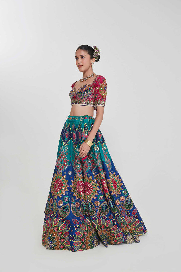 FARIHA LEHENGA SET-Kaftan-Siddhartha Bansal