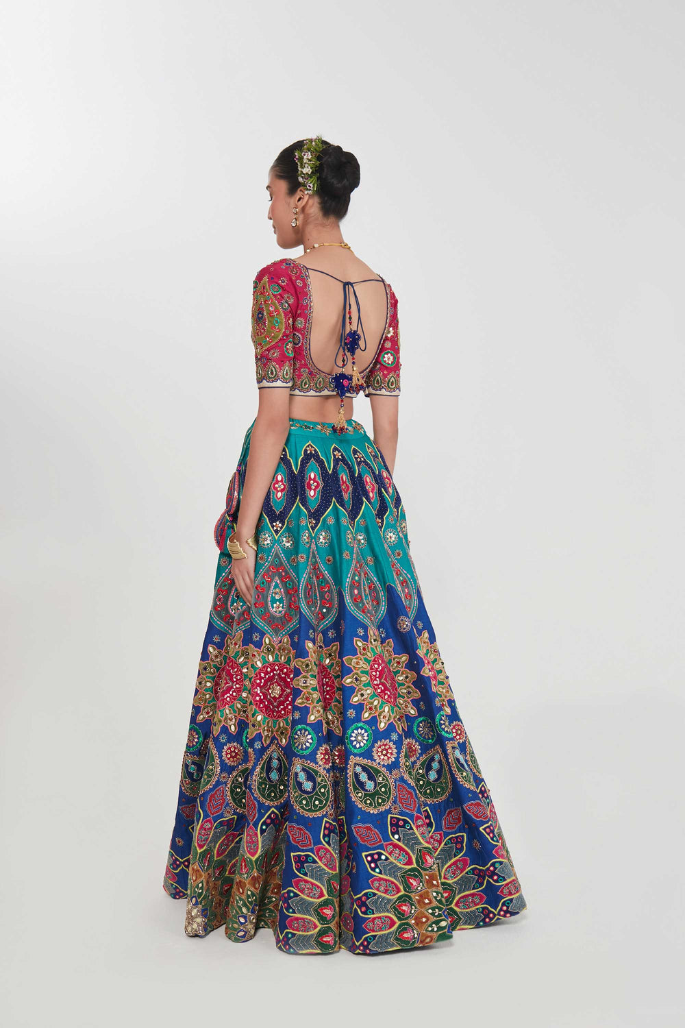 FARIHA LEHENGA SET-Kaftan-Siddhartha Bansal