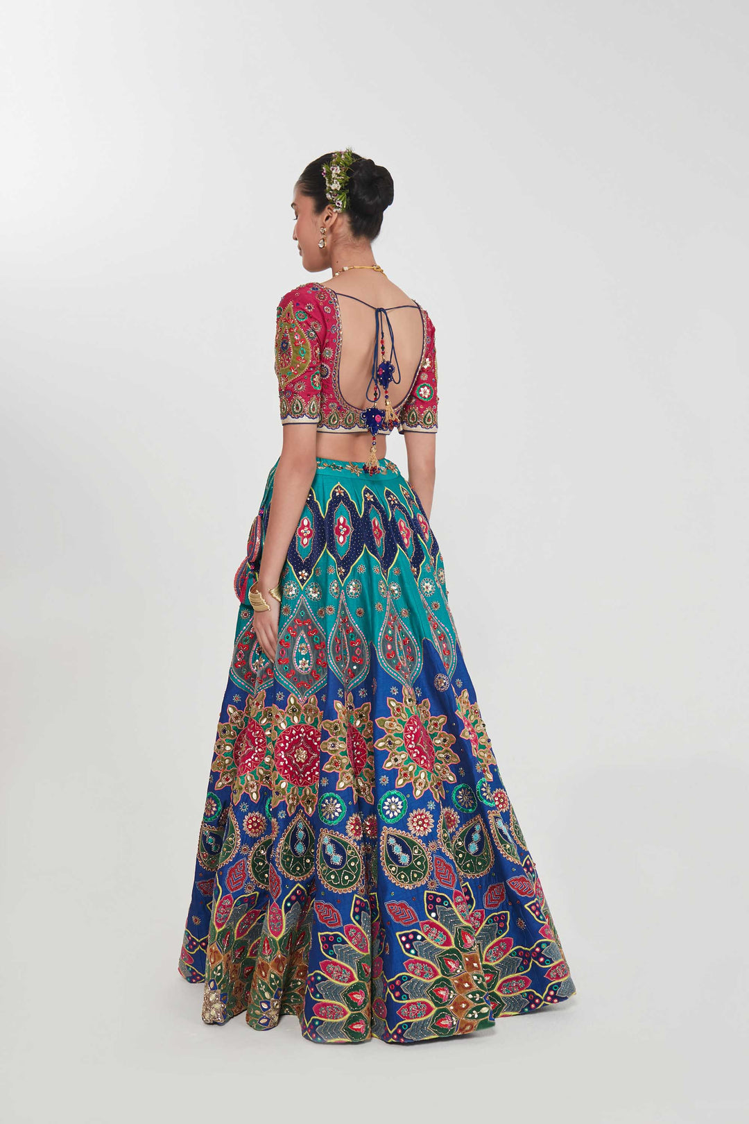 FARIHA LEHENGA SET-Kaftan-Siddhartha Bansal