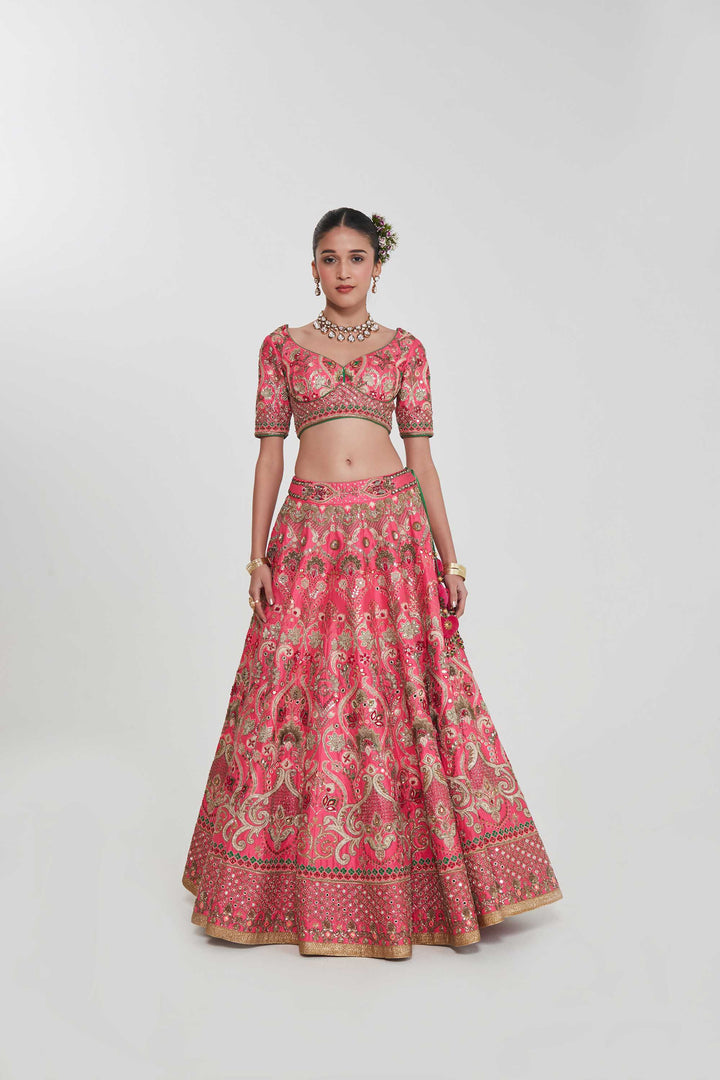 AMIRA LEHENGA SET-Kaftan-Siddhartha Bansal
