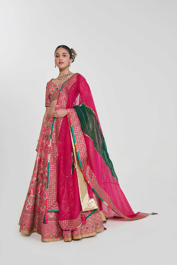 AMIRA LEHENGA SET-Kaftan-Siddhartha Bansal