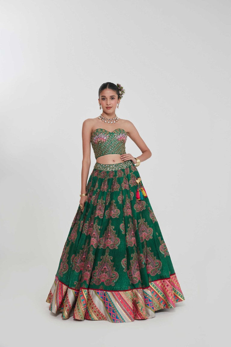 HEENA LEHANGA SET-Kaftan-Siddhartha Bansal