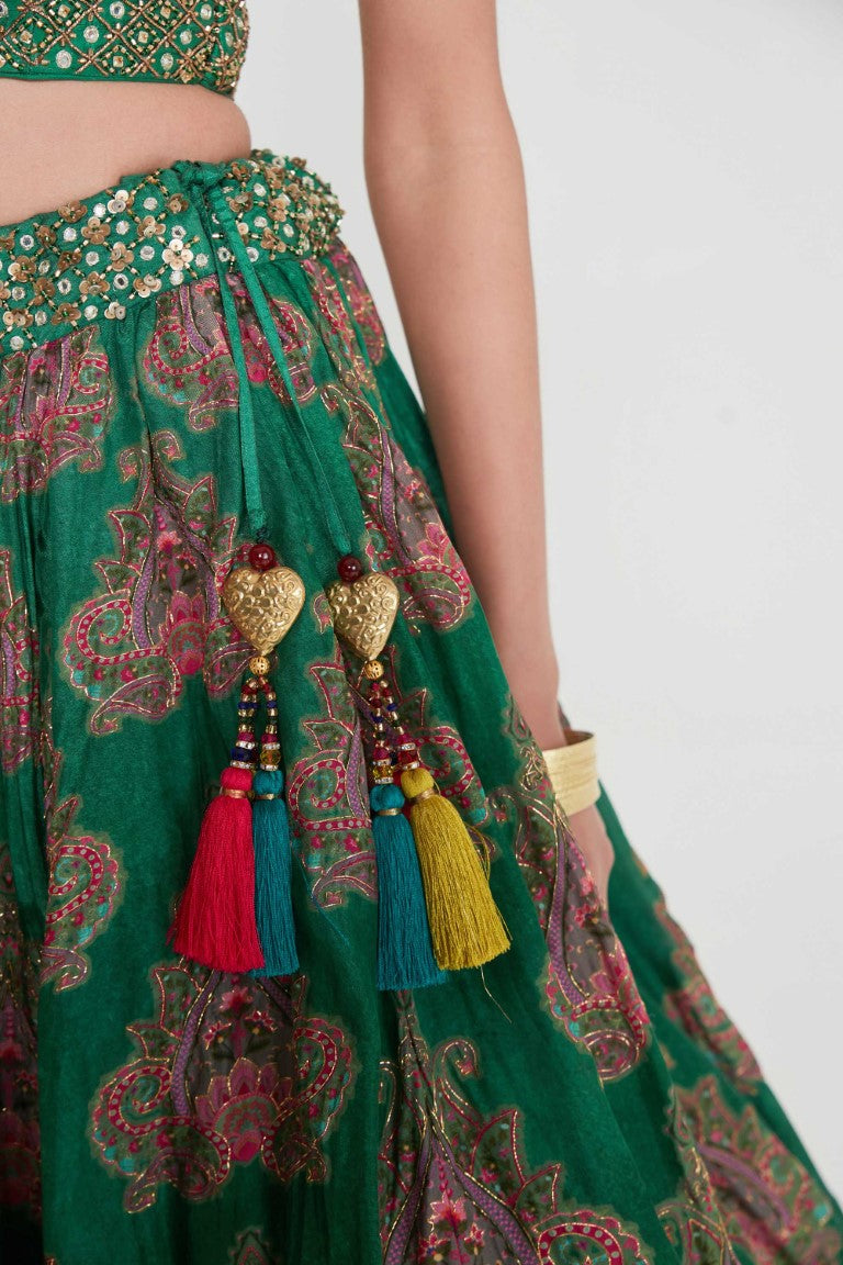 HEENA LEHANGA SET-Kaftan-Siddhartha Bansal