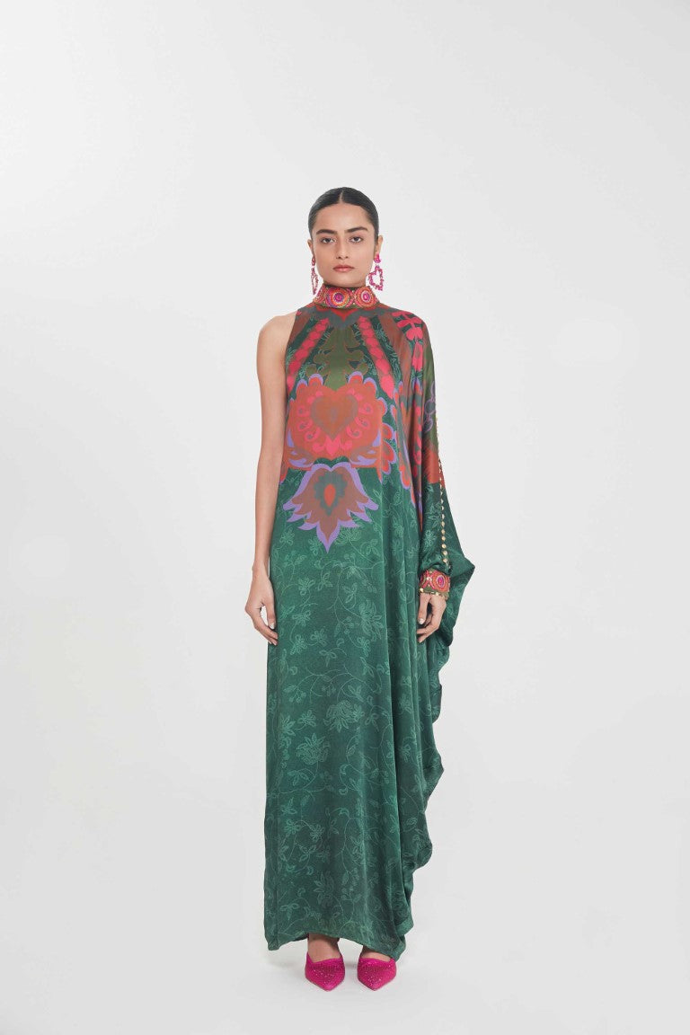 LAILA ONE SHOULDERDRESS-Kaftan-Siddhartha Bansal