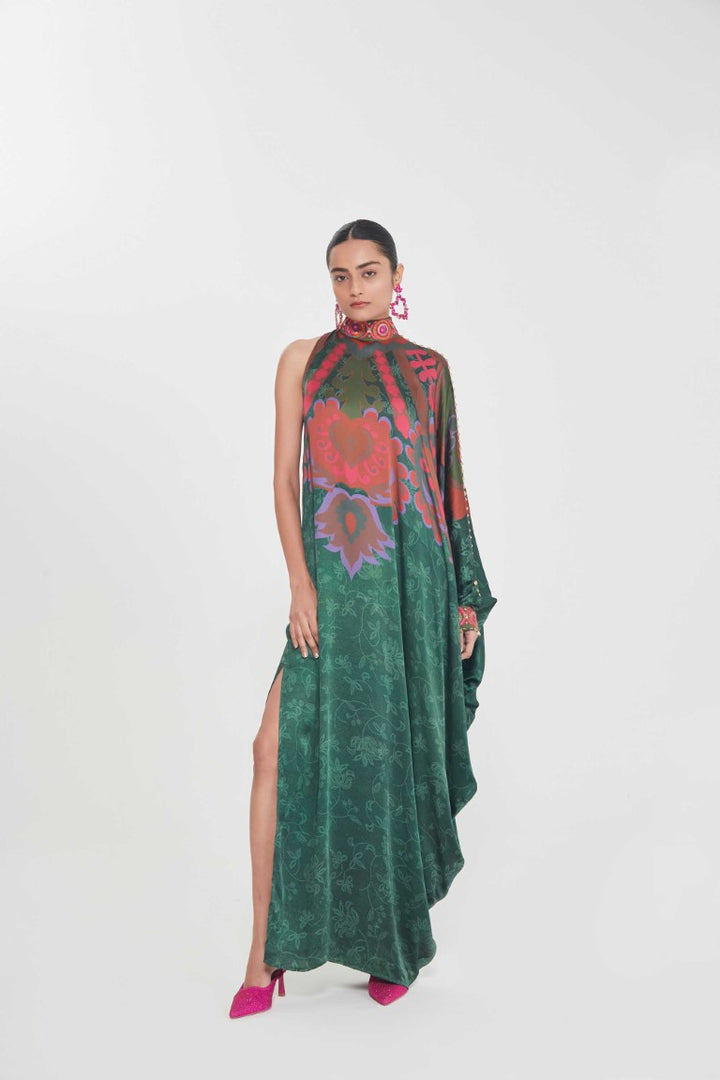 LAILA ONE SHOULDERDRESS-Kaftan-Siddhartha Bansal