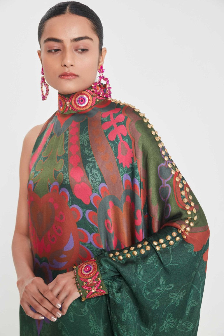 LAILA ONE SHOULDERDRESS-Kaftan-Siddhartha Bansal