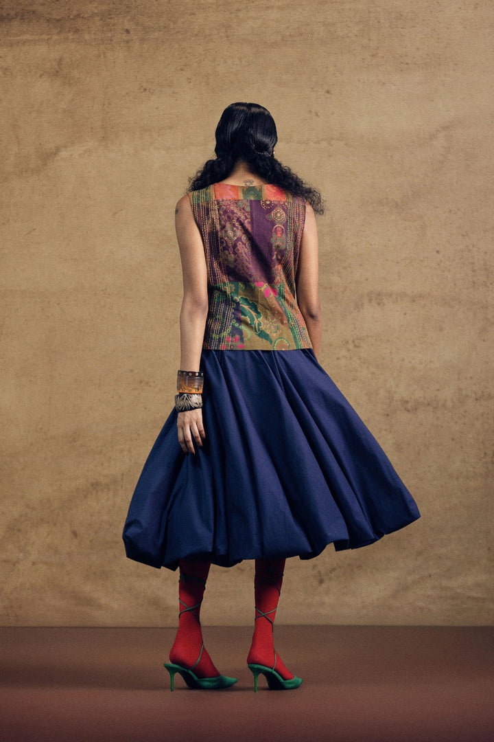 Koti Blouse And Ballon Skirt Set