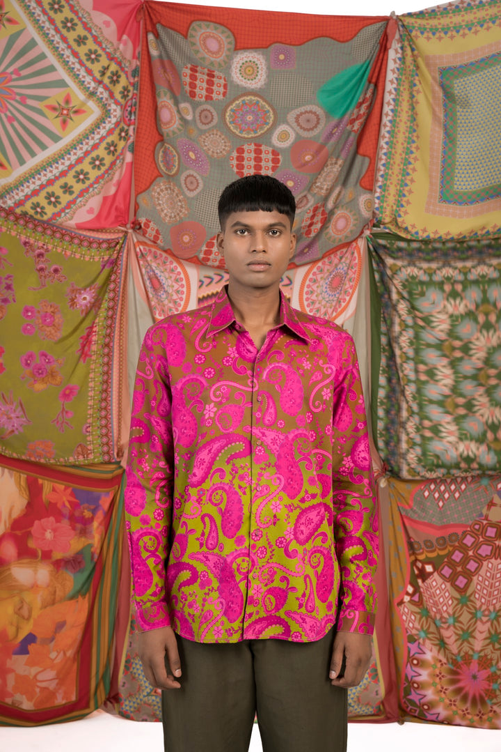 Ruby Shirt-Shirts-Siddhartha Bansal