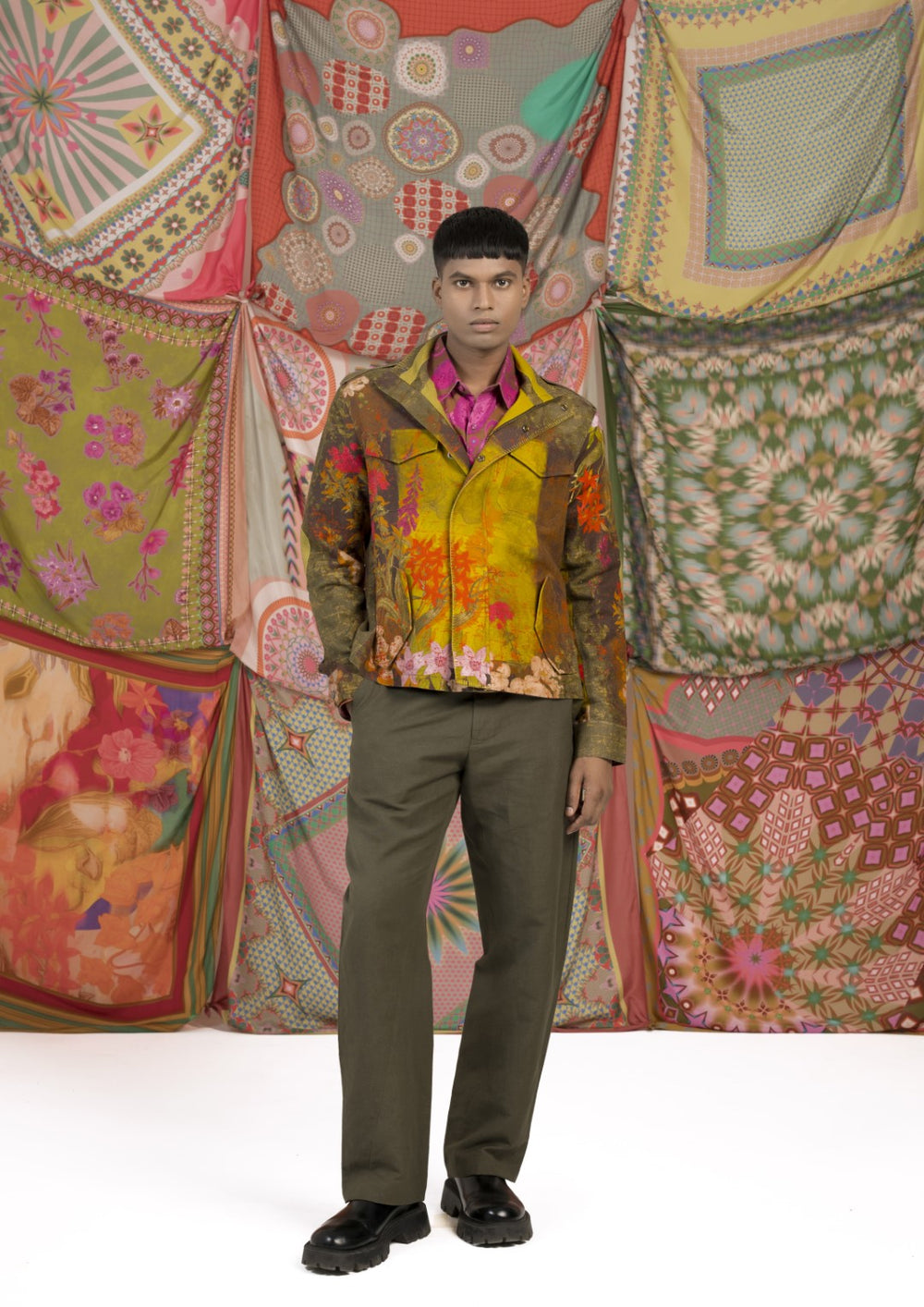 Artist Biker Jacket-JACKETS-Siddhartha Bansal