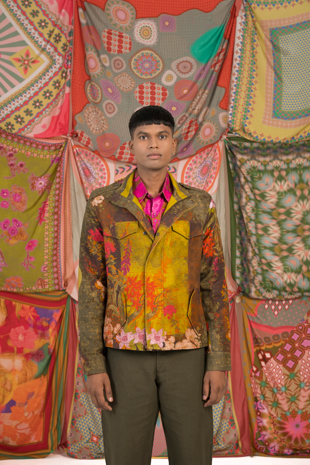 Artist Biker Jacket-JACKETS-Siddhartha Bansal