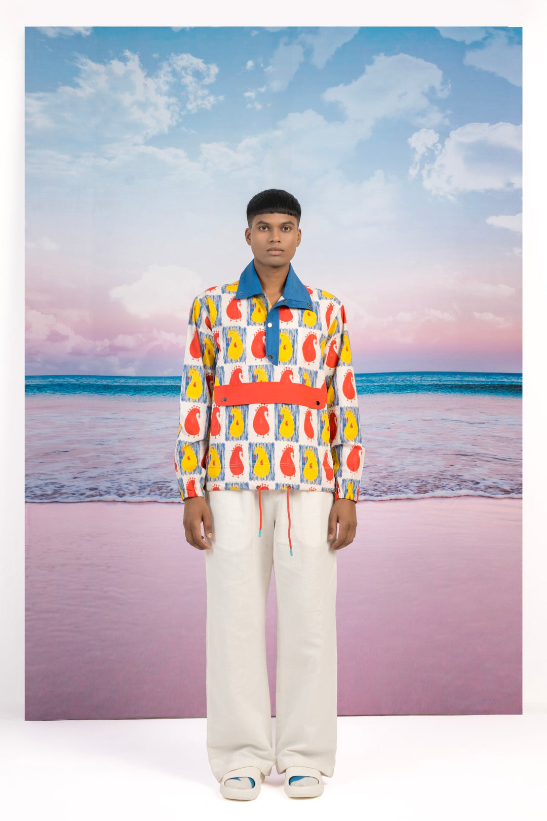 Super Rad ! Pullover Jacket-JACKETS-Siddhartha Bansal