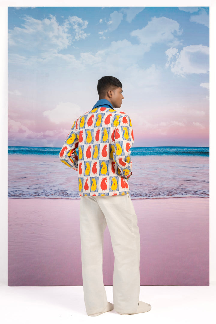 Super Rad ! Pullover Jacket-JACKETS-Siddhartha Bansal