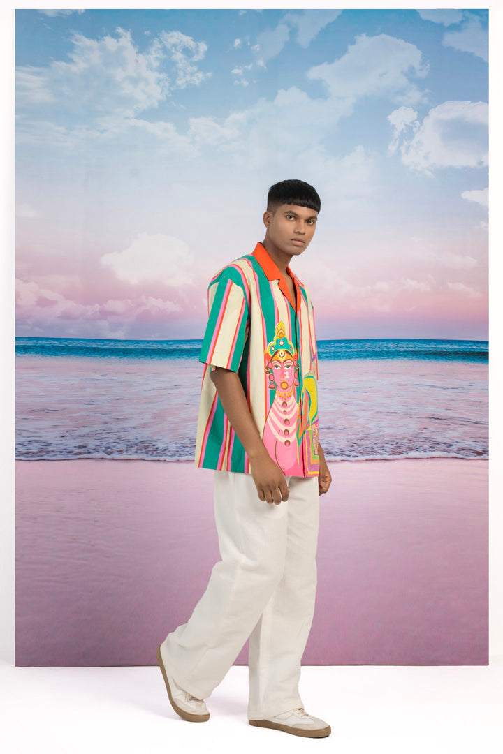 Cow At The Beach Shirt-Shirts-Siddhartha Bansal