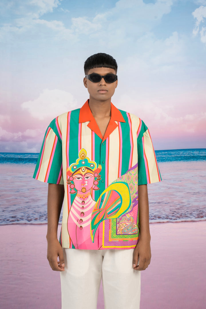 Cow At The Beach Shirt-Shirts-Siddhartha Bansal
